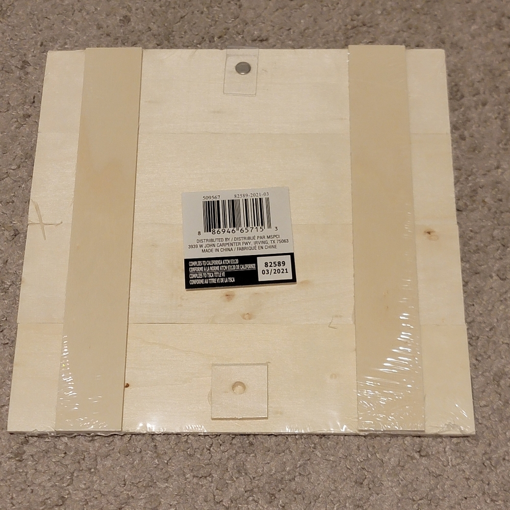 Lot Of 5 Wood Clip Board Frame Photo Frame 6 x 6 inch Photo NEW - Picture 3 of 4
